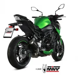 Mivv Kawasaki Z 900 20 - 2021 Terminale Di Scarico Moto Marmitta Mk3 Black Omologato 2