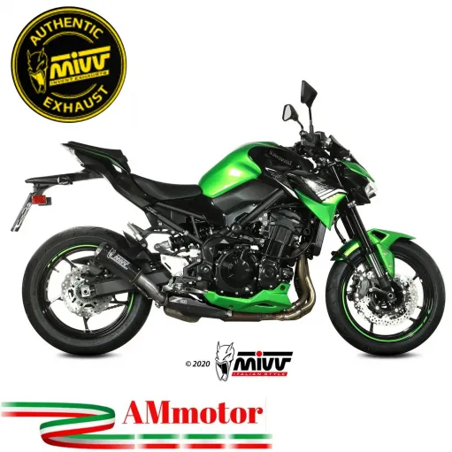 Mivv Kawasaki Z 900 20 - 2021 Terminale Di Scarico Moto Marmitta Mk3 Carbonio Omologato