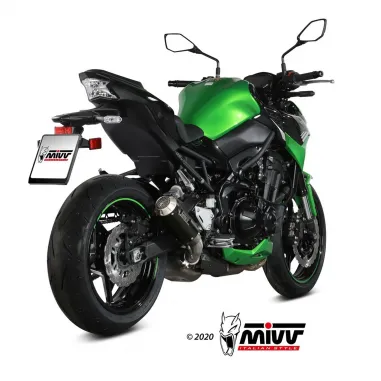 Mivv Kawasaki Z 900 20 - 2021 Terminale Di Scarico Moto Marmitta Mk3 Carbonio Omologato