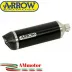 Terminale Di Scarico Arrow Ktm 890 Adventure R Slip-On Race-Tech Alluminio Dark Moto Fondello Carbonio