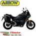 Terminale Di Scarico Arrow Yamaha Tracer 9 GT Slip-On Thunder Alluminio Moto Fondello Carbonio