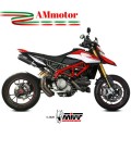 Mivv Ducati Hypermotard 950 / SP 19 - 2020 Terminali Di Scarico Per Moto 2 Slip-On Mk3 Carbonio
