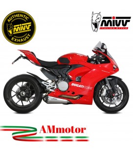 Mivv Ducati Panigale V2 Terminale Di Scarico Moto Slip-On Delta Race Inox