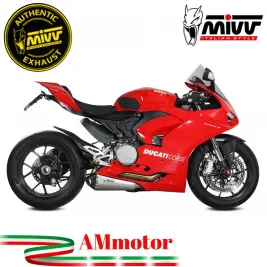 Mivv Ducati Panigale V2 Terminale Di Scarico Moto Slip-On Delta Race Inox
