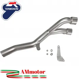 Yamaha Yzf R1 15 - 2019 Collettore Di Scarico Termignoni Tubo Elimina Kat Catalizzatore Moto