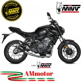 Scarico Completo Mivv Yamaha Mt-07 Terminale Mk3 Carbonio Moto Alto