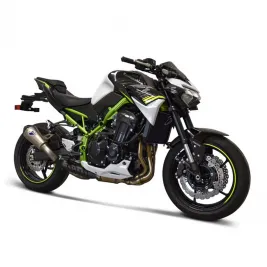 Termignoni Kawasaki Z 900 Terminale Di Scarico Moto Marmitta Relevance Conico Titanio 2