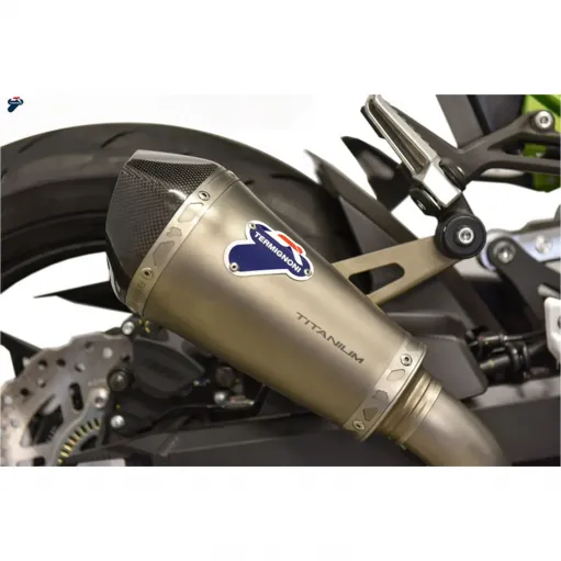 Termignoni Kawasaki Z 900 Terminale Di Scarico Moto Marmitta Relevance Conico Titanio