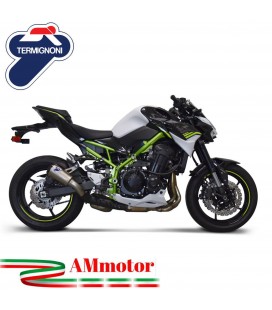 Termignoni Kawasaki Z 900 Terminale Di Scarico Moto Marmitta Gp2R-RHT Titanio
