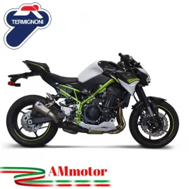 Termignoni Kawasaki Z 900 Terminale Di Scarico Moto Marmitta Gp2R-RHT Titanio