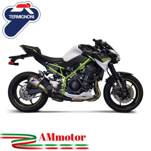Termignoni Kawasaki Z 900 20 - 2022 Terminale Di Scarico Moto Marmitta Relevance Titanio