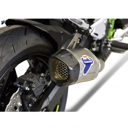 Termignoni Kawasaki Z 900 Terminale Di Scarico Moto Marmitta Relevance Titanio