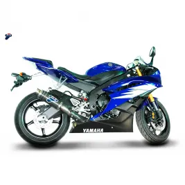 Terminale Di Scarico Termignoni Yamaha Yzf R6 Marmitta Gp Carbonio Moto Omologato Alto 2