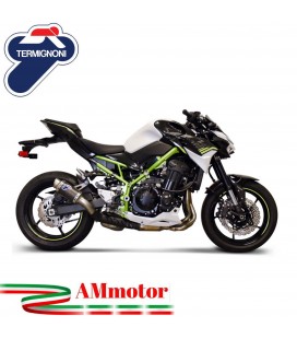 Termignoni Kawasaki Z 900 Terminale Di Scarico Moto Marmitta Gp Style Carbonio
