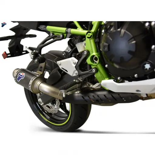 Termignoni Kawasaki Z 900 Terminale Di Scarico Moto Marmitta Gp Style Carbonio