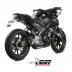 Scarico Completo Mivv Yamaha Mt-125 Terminale Gp Pro Inox Nero Moto