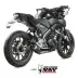 Scarico Completo Mivv Yamaha Mt-125 Terminale Mk3 Carbonio Moto Racing