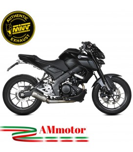 Scarico Completo Mivv Yamaha Mt-125 Terminale Mk3 Inox Moto Racing