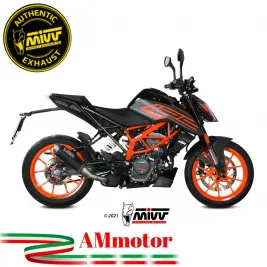 Mivv Ktm 125 Duke 21 - 2023 Terminale Di Scarico Marmitta Gp Pro Carbonio Moto Omologato