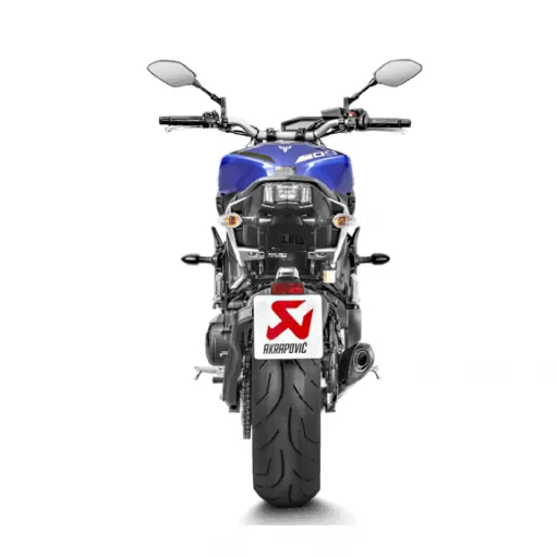 Akrapovic Yamaha Mt-09 14 - 2020 Impianto Di Scarico Completo Racing Line Terminale Carbonio Moto