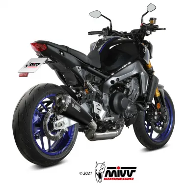 Scarico Completo Mivv Yamaha Mt-09 21 - 2023 Terminale Per Moto Delta Race Carbonio