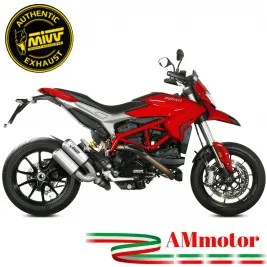 Mivv Ducati Hypermotard 939 16 - 2018 Terminali Di Scarico Moto Mk3 Inox Racing