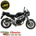Mivv Suzuki SV 650 99 - 2002 Terminale Di Scarico Moto Marmitta Gp Carbonio