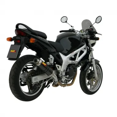 Mivv Suzuki SV 650 99 - 2002 Terminale Di Scarico Moto Marmitta Gp Carbonio