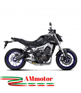 Akrapovic Yamaha Mt-09 14 - 2016 Impianto Di Scarico Completo Racing Line Terminale Inox Moto