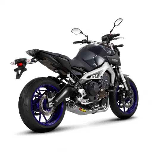 Akrapovic Yamaha Mt-09 14 - 2016 Impianto Di Scarico Completo Racing Line Terminale Inox Moto