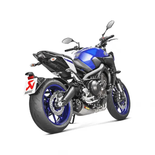 Akrapovic Yamaha Mt-09 15 - 2020 Impianto Di Scarico Completo Racing Line Terminale Titanio Moto