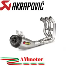 Akrapovic Yamaha Mt-09 15 - 2020 Impianto Di Scarico Completo Racing Line Terminale Titanio Moto