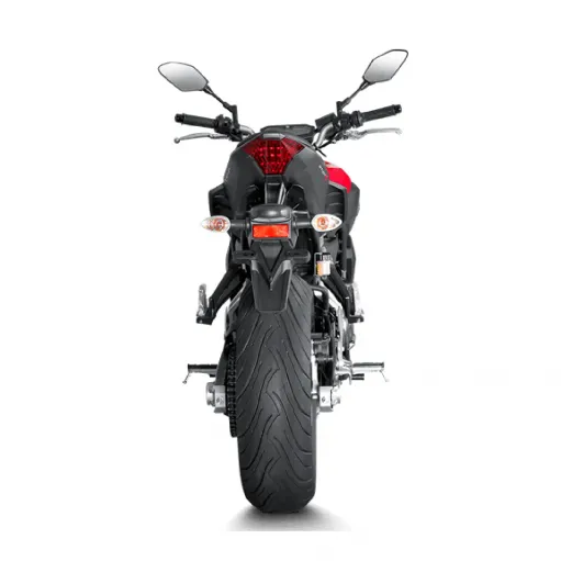 Akrapovic Yamaha Mt-07 2014 - 2016 Impianto Di Scarico Completo Racing Line Terminale Inox Moto