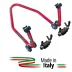 Cavalletto Alza moto Posteriore Bike Lift Con Supporti Forchetta Moto Strada Rosso
