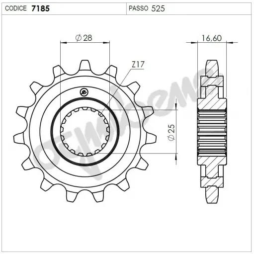 Kit Did KTM 1090 Adventure Trasmissione Moto Catena ZVMX Oro Rapporti 17 42
