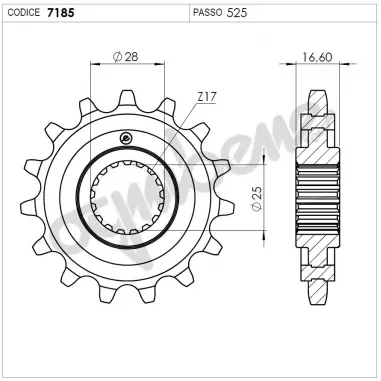 Kit Did KTM 1190 Adventure / R Trasmissione Moto Catena ZVMX Oro Rapporti 16 47