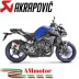 Akrapovic Yamaha Mt-10 16 - 2021 Terminale Di Scarico Slip-On Titanio Moto Omologato