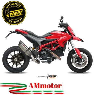 Mivv Ducati Hypermotard 821 Terminale Di Scarico Marmitta Suono Moto