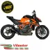 Mivv Ktm 1290 Superduke 2020 - 2023 Terminale Di Scarico Moto Delta Race Carbonio Omologato