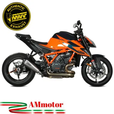 Mivv Ktm 1290 Superduke 2020 - 2023 Terminale Di Scarico Moto Delta Race Inox Omologato