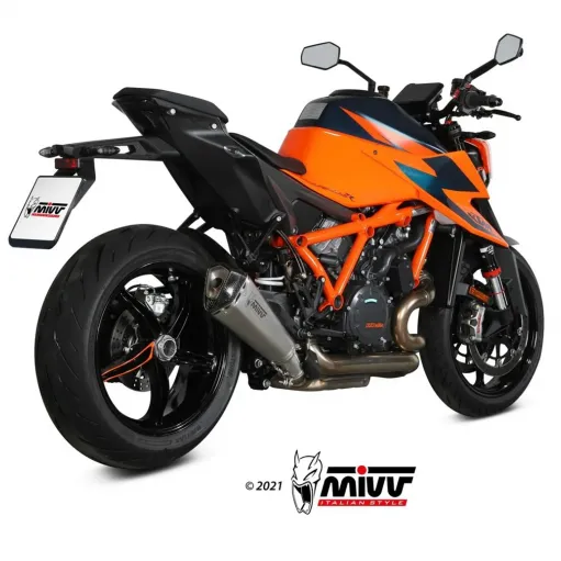 Mivv Ktm 1290 Superduke 2020 - 2023 Terminale Di Scarico Moto Delta Race Inox Omologato