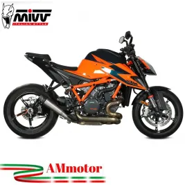 Mivv Ktm 1290 Superduke 2020 - 2023 Terminale Di Scarico Moto Marmitta X-M5 Titanio Omologato 2