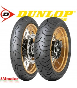 Dunlop Trailmax Meridian 150 70 R 17 + 110 80 19 Coppia Pneumatici Moto Gomme