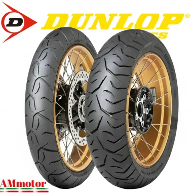 Dunlop Trailmax Meridian 150 70 zr 18  + 90 90 V 21 Coppia Pneumatici Moto Gomme