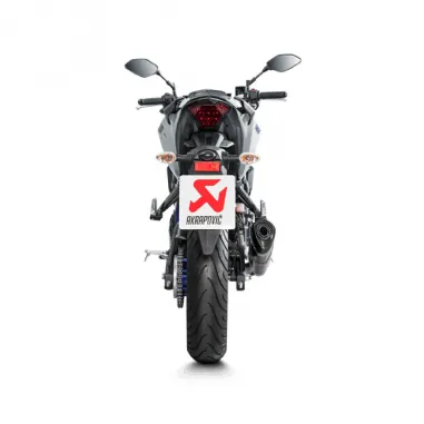 Akrapovic Yamaha Mt-03 Impianto Di Scarico Completo Racing Line Terminale Carbonio Moto