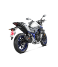 Akrapovic Yamaha Mt-03 Impianto Di Scarico Completo Racing Line Terminale Carbonio Moto