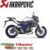 Akrapovic Yamaha Mt-03 16 - 2020 Terminale Di Scarico Slip-On Inox Moto Racing