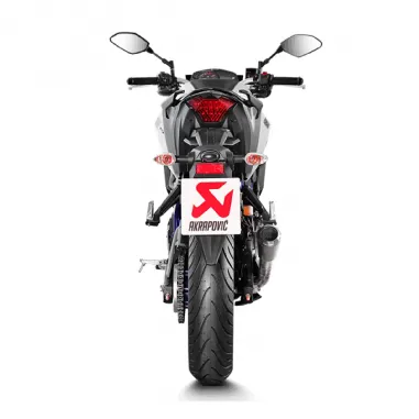 Akrapovic Yamaha Mt-03 16 - 2020 Terminale Di Scarico Slip-On Inox Moto Racing