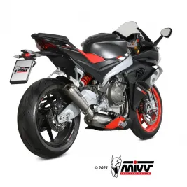 Scarico Completo Mivv Aprilia RS 660 Terminale X-M1 Titanio Moto 2
