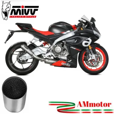 Scarico Completo Mivv Aprilia RS 660 Terminale X-M1 Titanio Moto